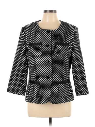 Charter Club Women Black Blazer L