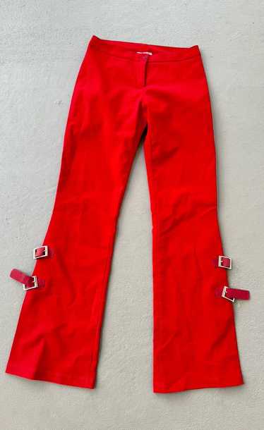 Express Red Rave stretch Pant