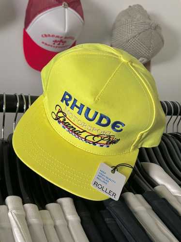 RHUDE NEON F1 GRAND PRIX HAT