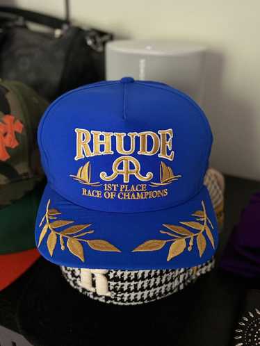 RHUDE “RACE OF CHAMPIONS” HAT