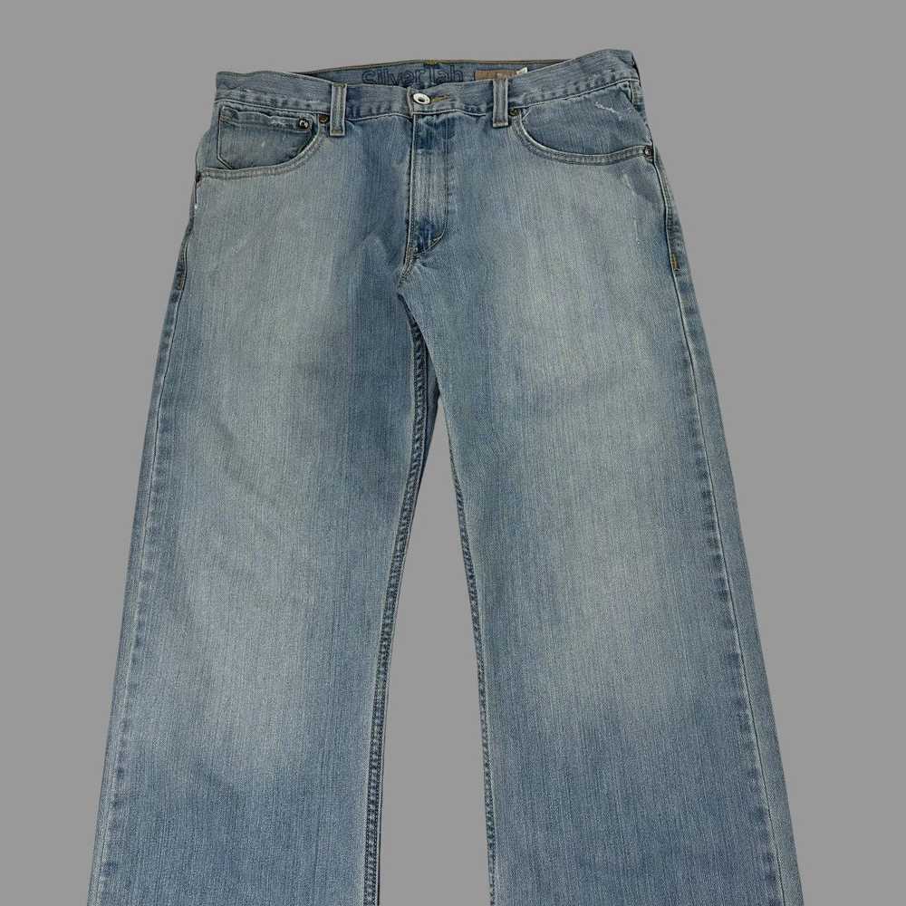 Levi's × Vintage Vintage y2k flared Levi’s silver… - image 3