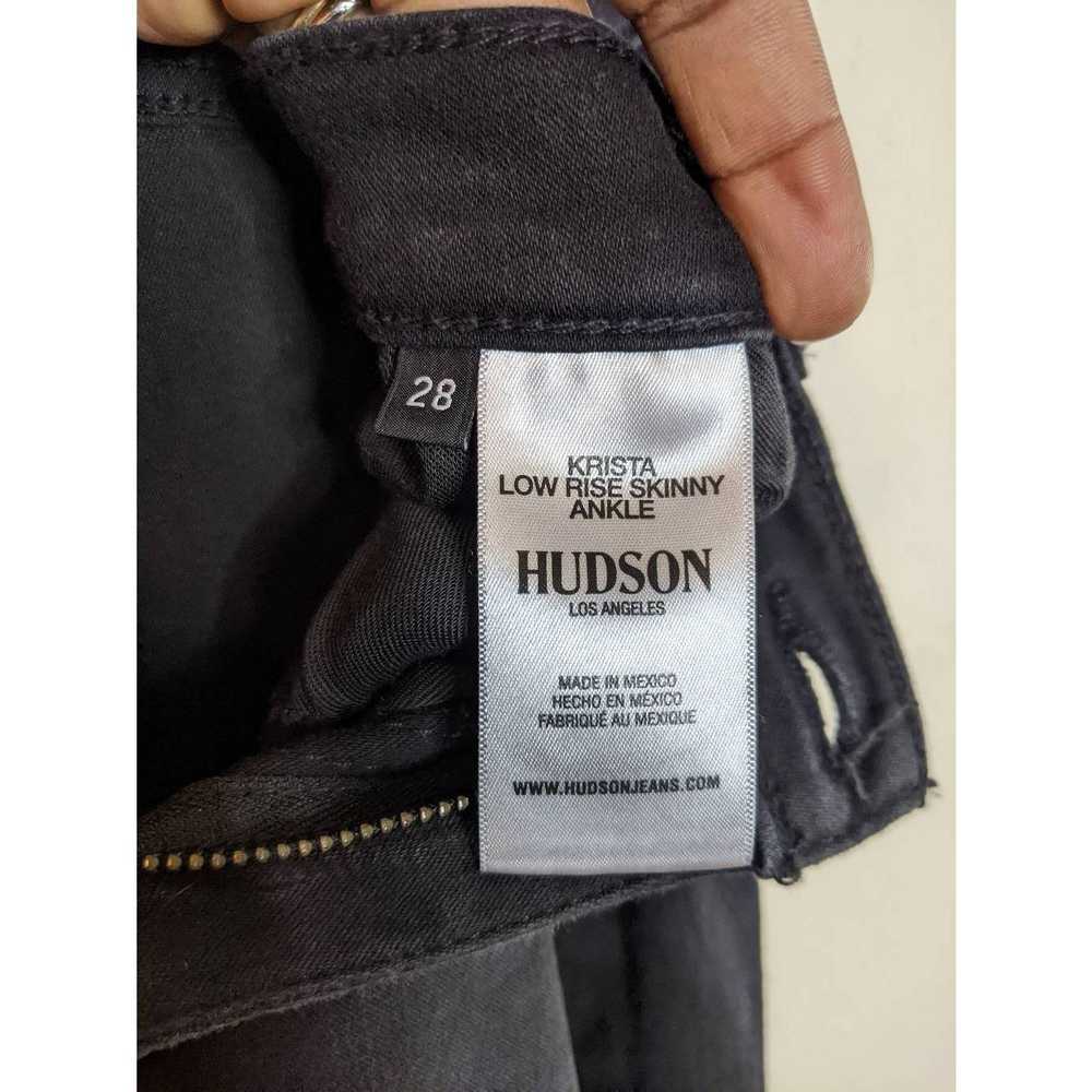 Hudson Hudson Black Krista Low Rise Ankle Skinny … - image 8