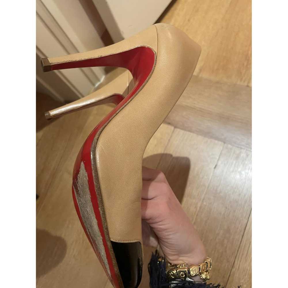 Christian Louboutin Leather heels - image 3