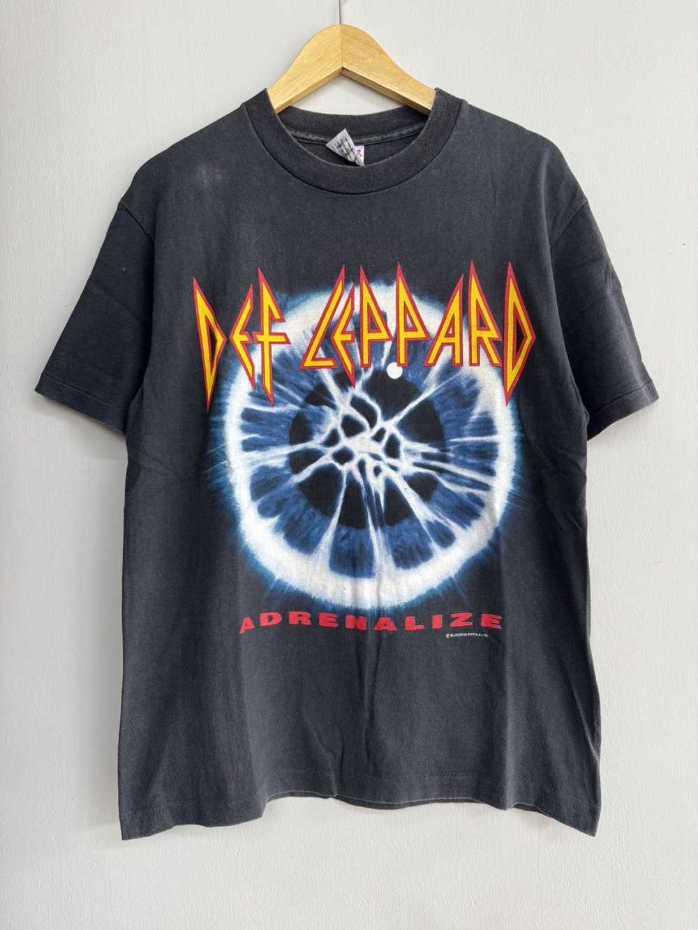 Band Tees × Rock Band × Vintage Def Leppard Adren… - image 1