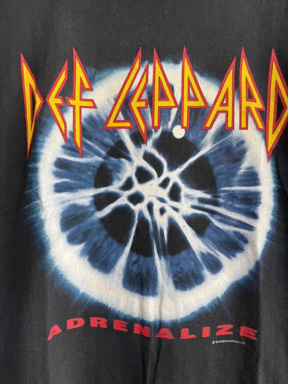 Band Tees × Rock Band × Vintage Def Leppard Adren… - image 2