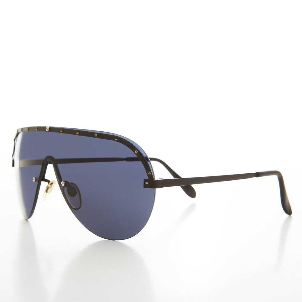 Gold Stud Rimless Aviator - Butler - image 2