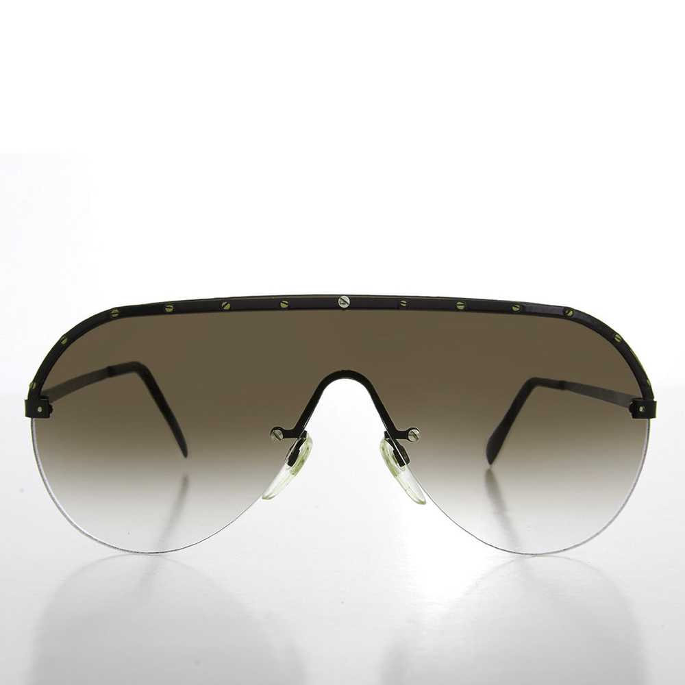 Gold Stud Rimless Aviator - Butler - image 3