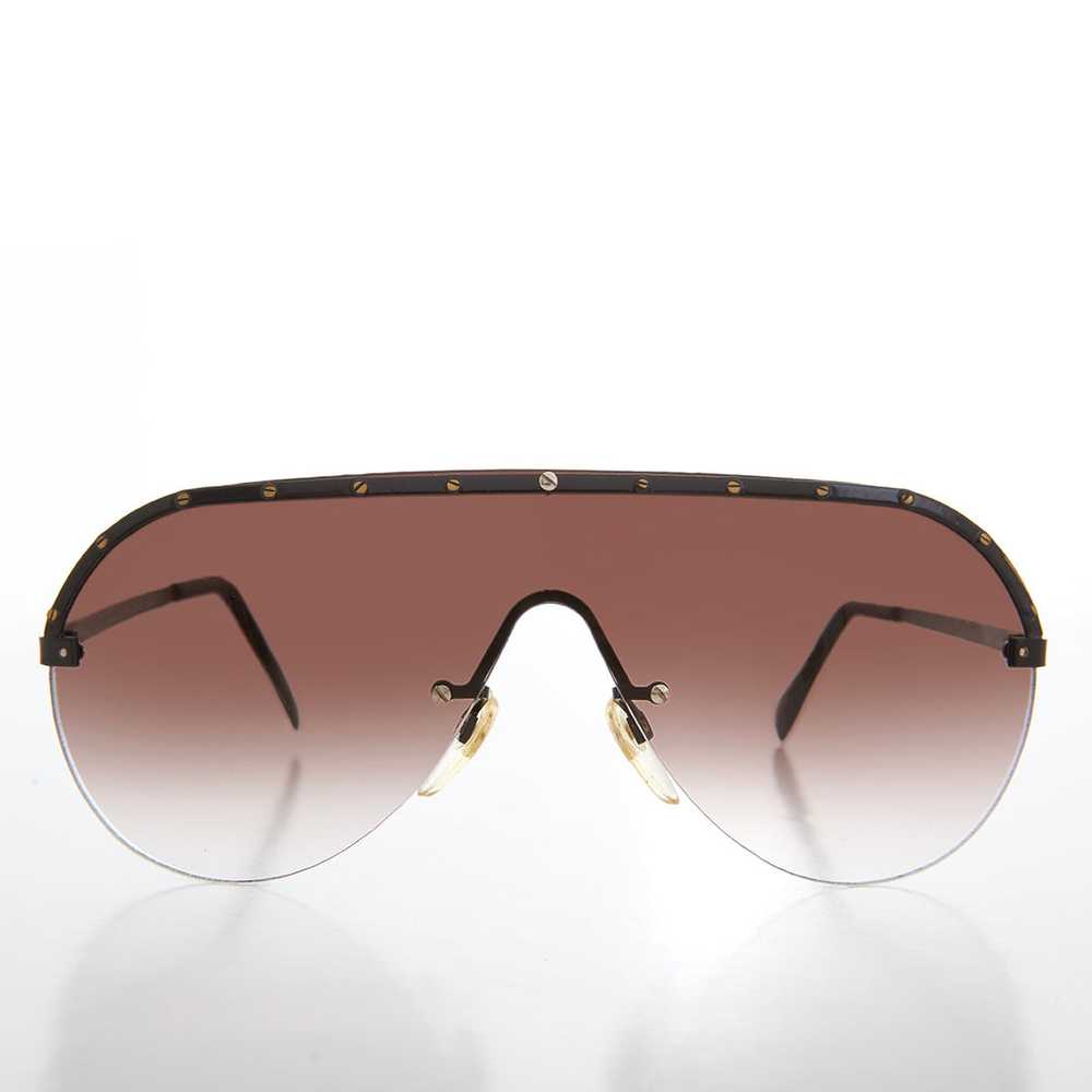 Gold Stud Rimless Aviator - Butler - image 5