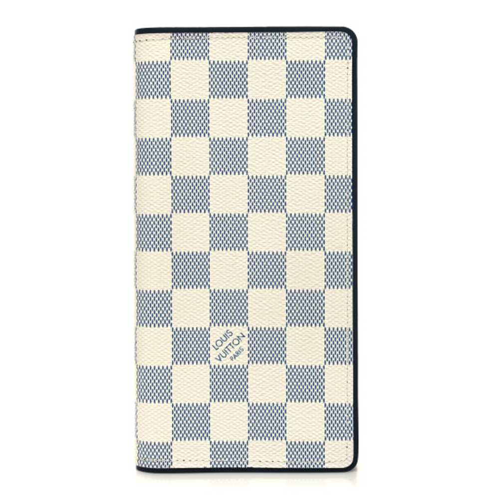 LOUIS VUITTON Damier Azur Coastline Brazza Wallet - image 1