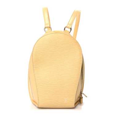 LOUIS VUITTON Epi Mabillon Backpack Vanilla