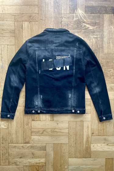 Dsquared2 Dsquared jeans jacket big logo icon