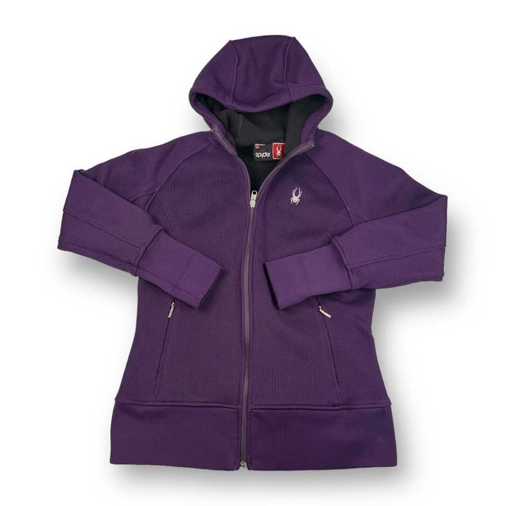 Spyder Spyder Purple Full Zip Jacket Size Extra L… - image 1