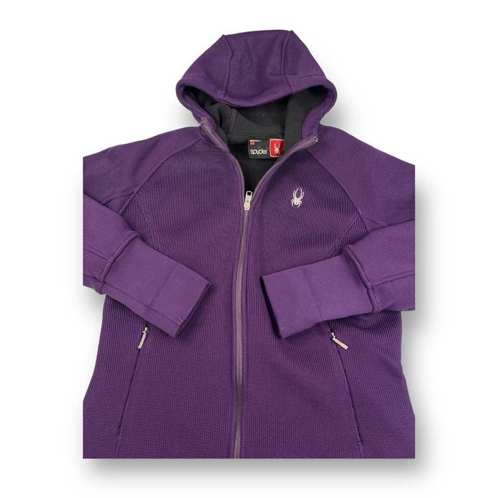 Spyder Spyder Purple Full Zip Jacket Size Extra L… - image 2