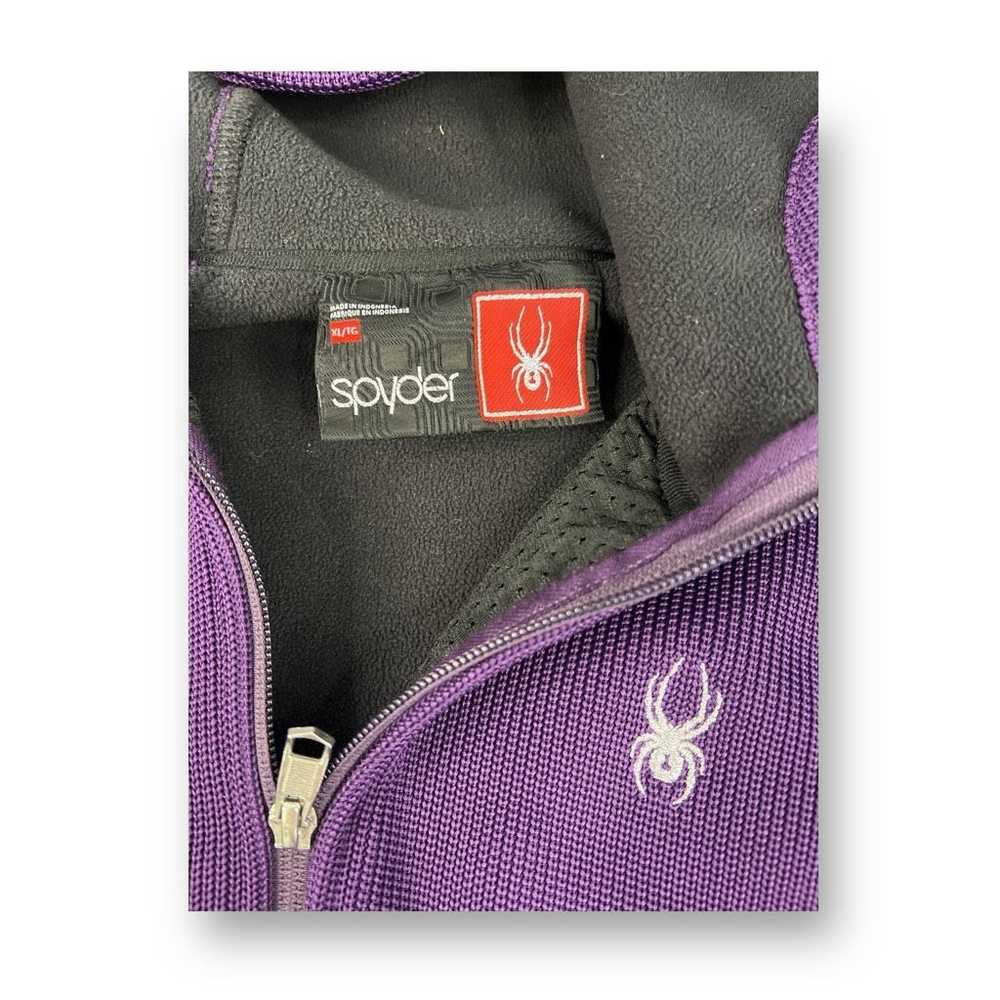 Spyder Spyder Purple Full Zip Jacket Size Extra L… - image 5