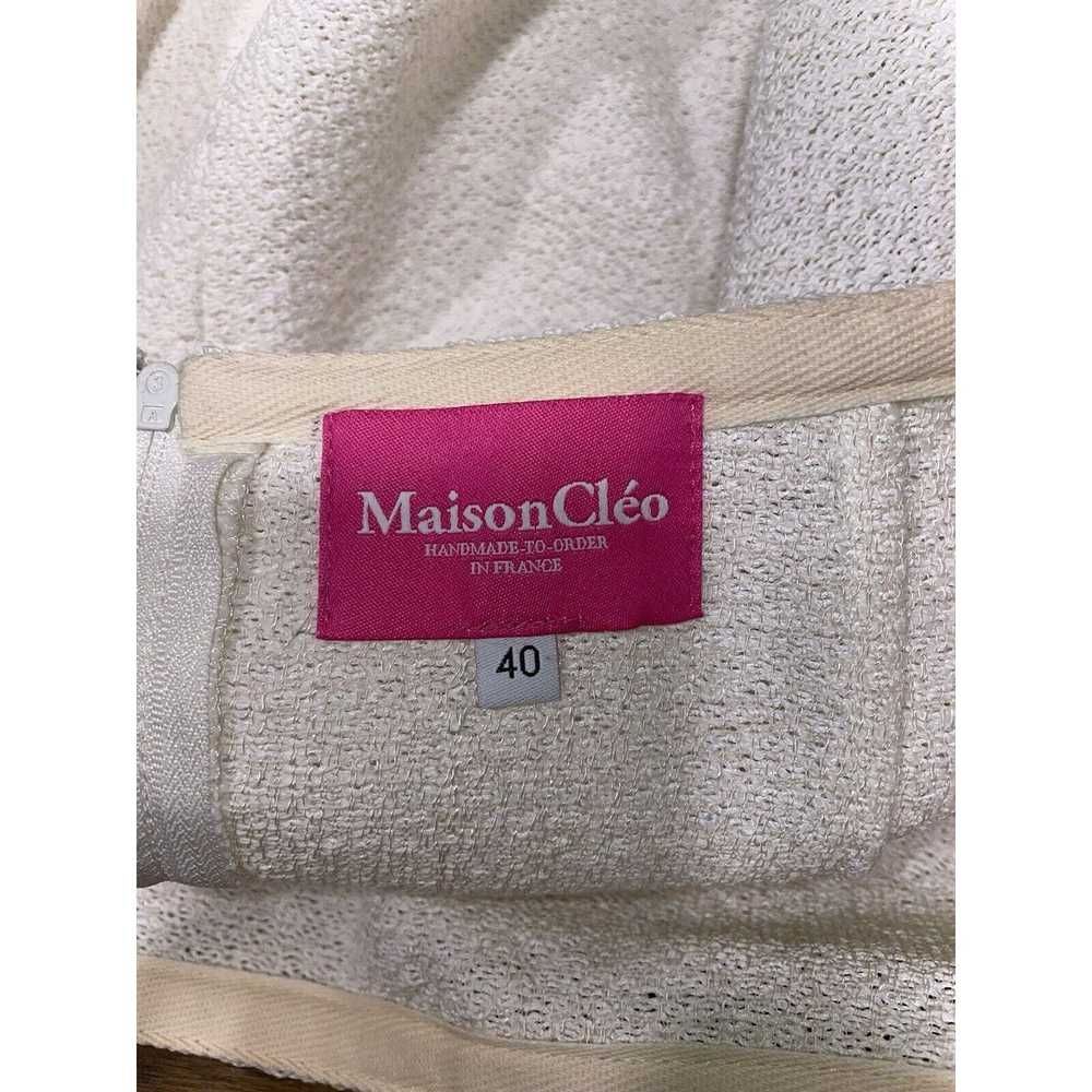 Maison Cleo MAISON CLÉO Antonia cotton-tweed CREA… - image 5