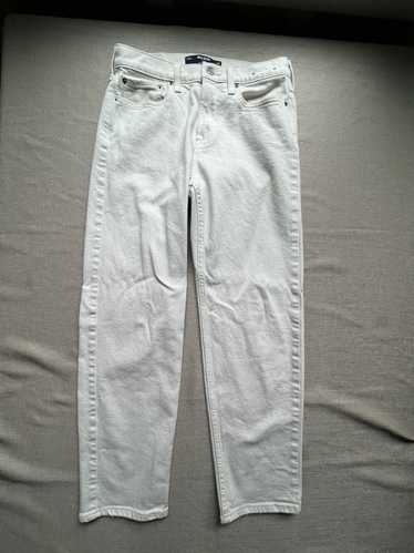 Hollister Hollister white loose denim Small