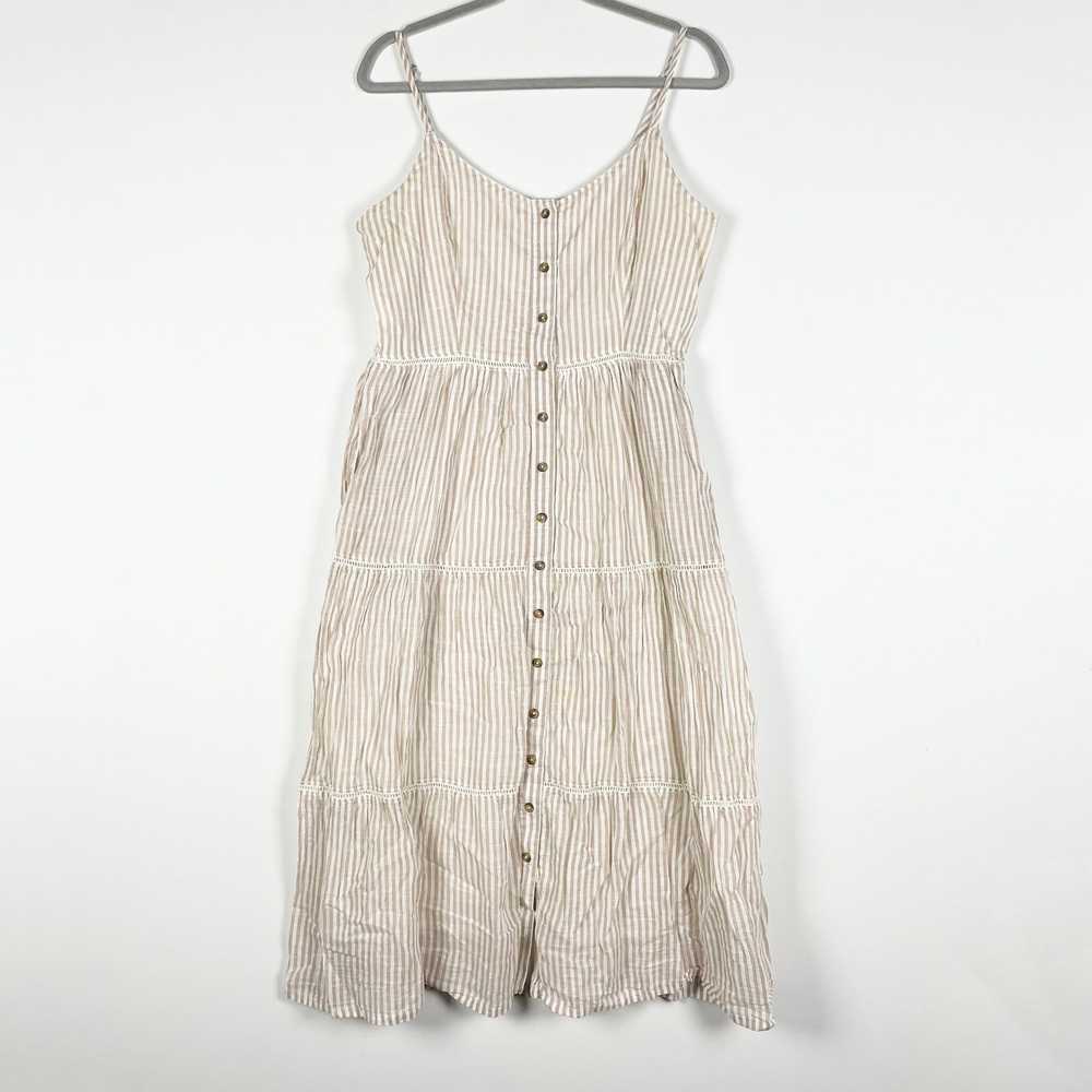 Sundry Sundry x Evereve Cotton Stripe Print Tiered - image 1