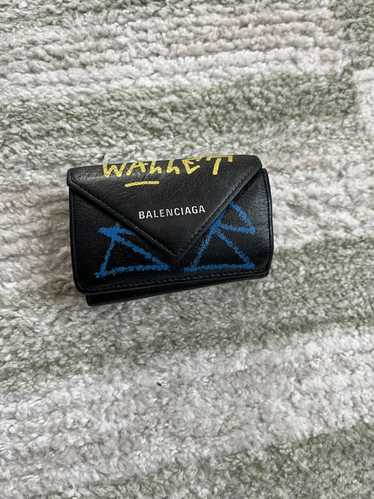 Balenciaga Balenciaga Wallet Brand Trifold Graffit