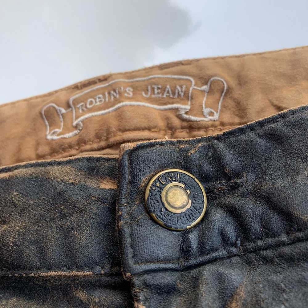 Robins Jeans × Vintage Vintage Robins Jeans Biker… - image 7