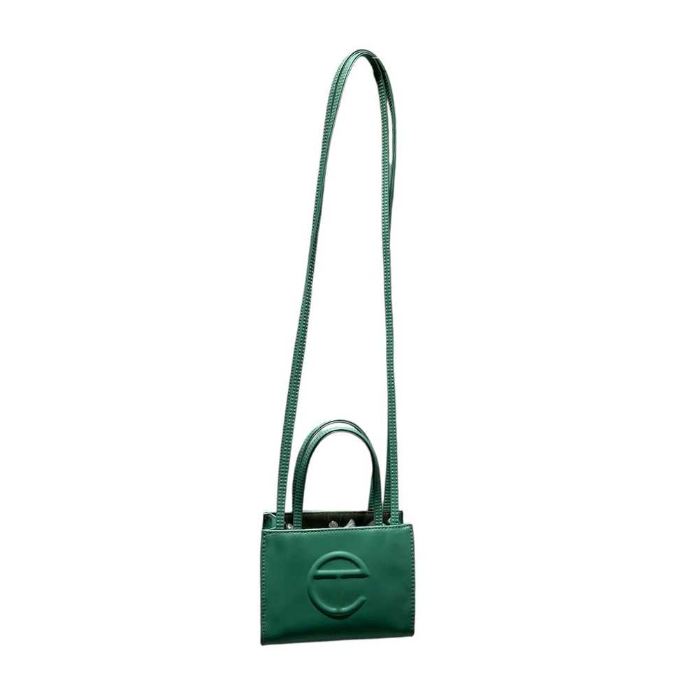 Telfar/Cross Body Bag/S/Leather/GRN/SAGE - image 1