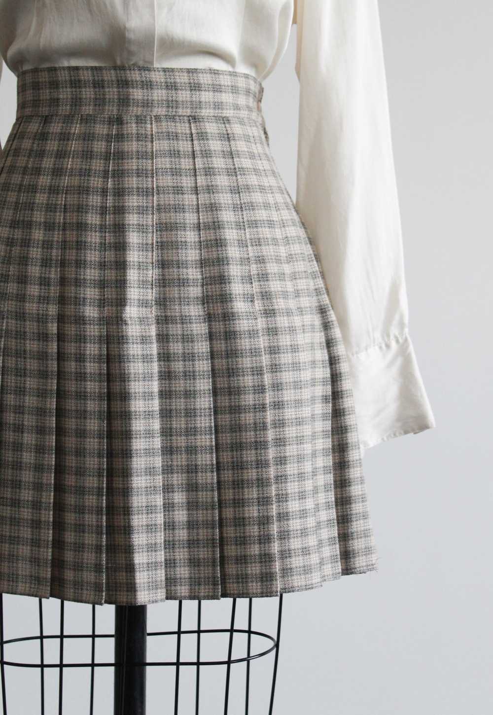 october's end pleated mini skirt - image 3