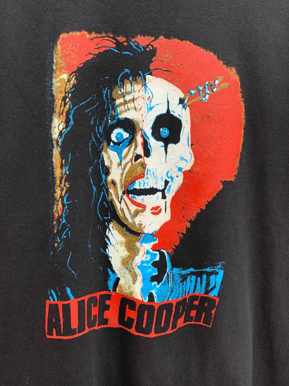 BOOTLEG 1980S ALICE COOPER TRASH GRAPHIC T-SHIRT - image 3