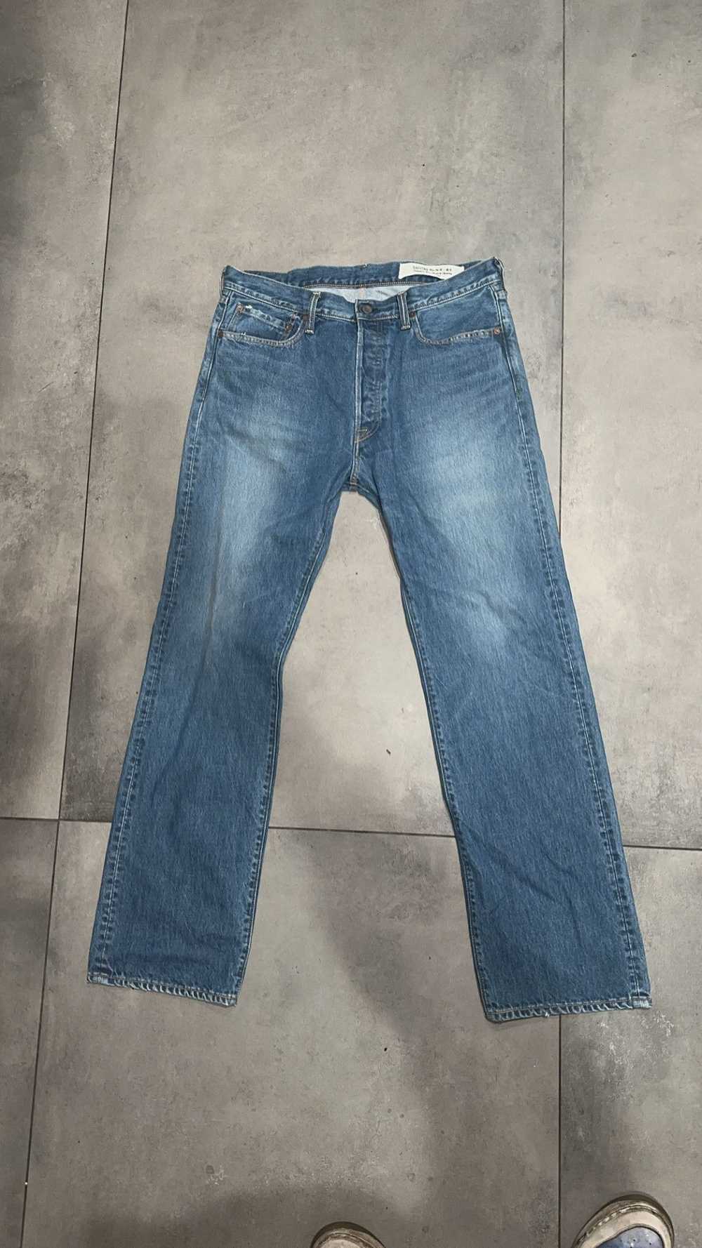 Kapital Kapital 14oz Denim TH Straight - Midtone - image 1