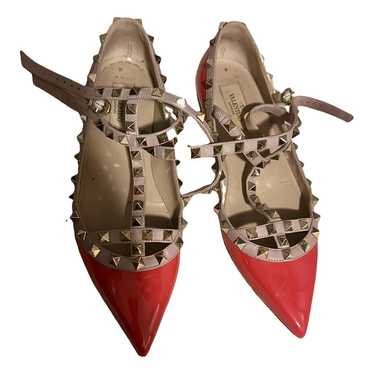 Valentino Garavani Rockstud leather flats - image 1