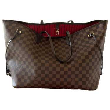 Louis Vuitton Neverfull leather tote