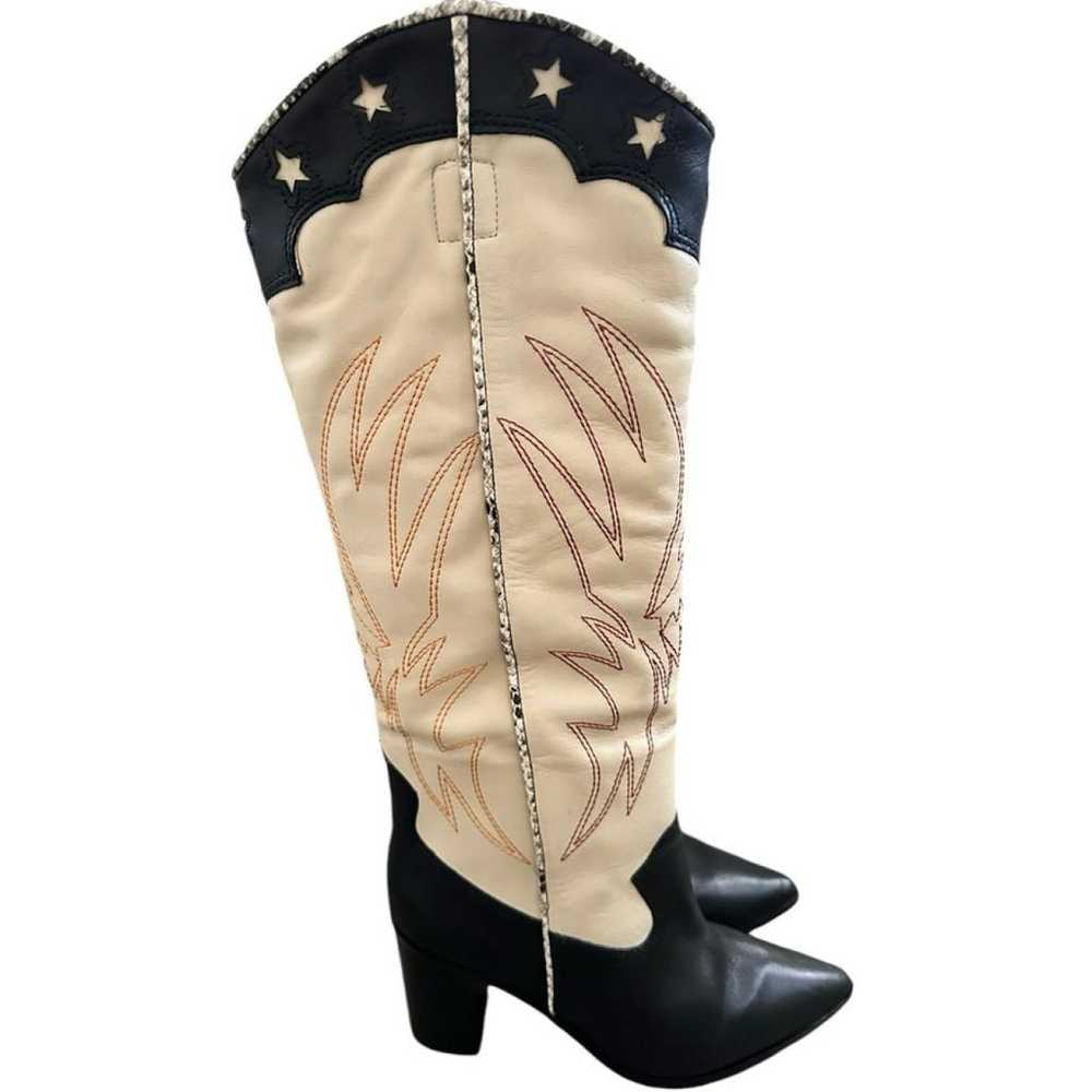 Schutz Leather western boots - image 3