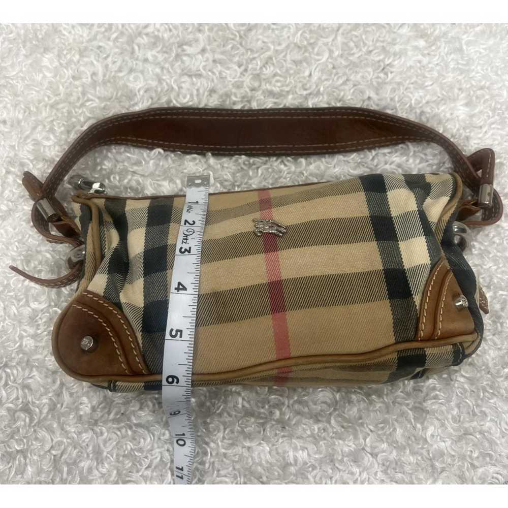 Burberry Note cloth handbag - image 5