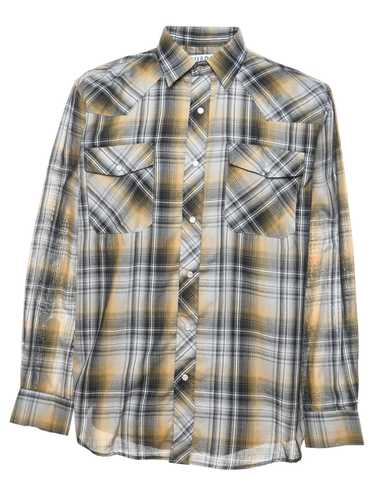 Multi-colour Checked Shirt - L - image 1