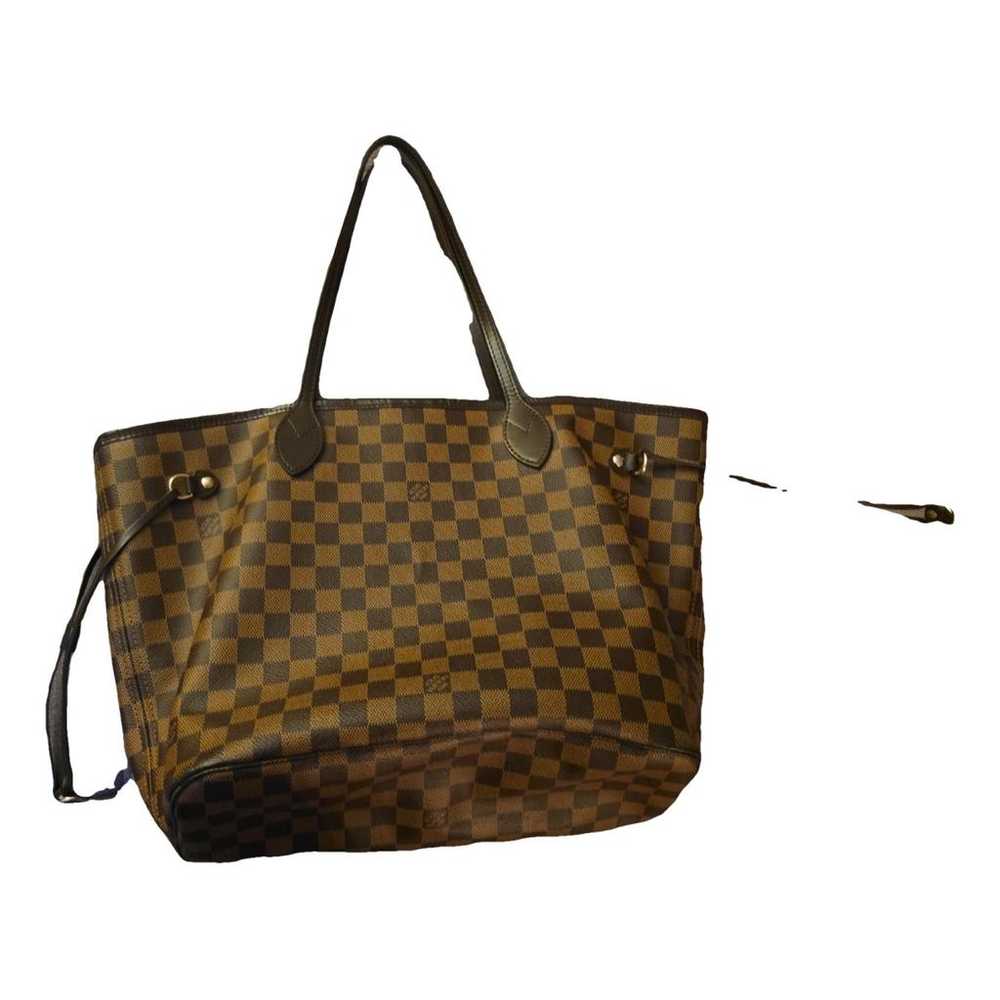 Louis Vuitton Neverfull leather tote - image 1