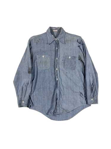 Made In Usa × Sears × Vintage Vintage 40s Chambray