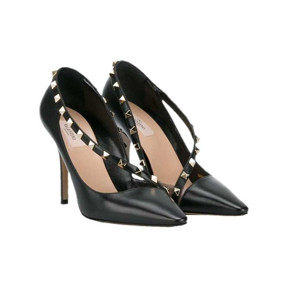 Valentino Garavani Rockstud leather heels - image 1