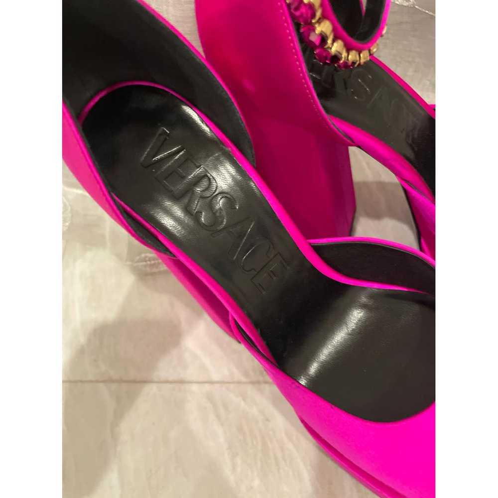 Versace Medusa Aevitas cloth heels - image 3