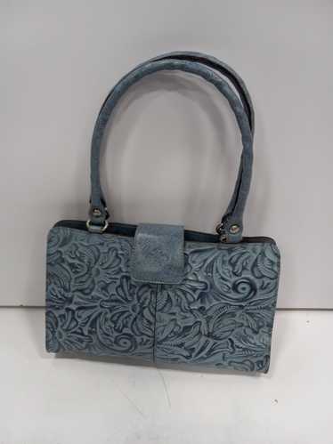 Women's Blue Patricia Nash Rienzo Embossed Leather