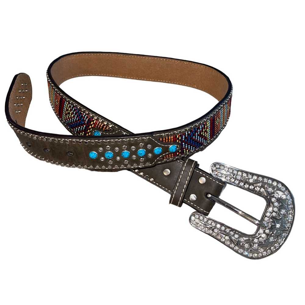 Other Blazin Roxx Womens Belt Size Medium Brown - image 1