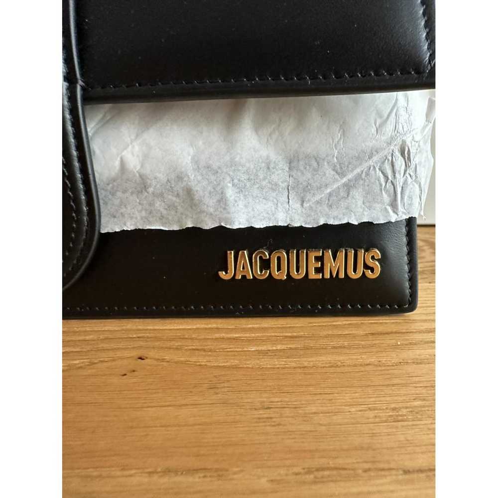 Jacquemus Le Grand Bambino leather handbag - image 3