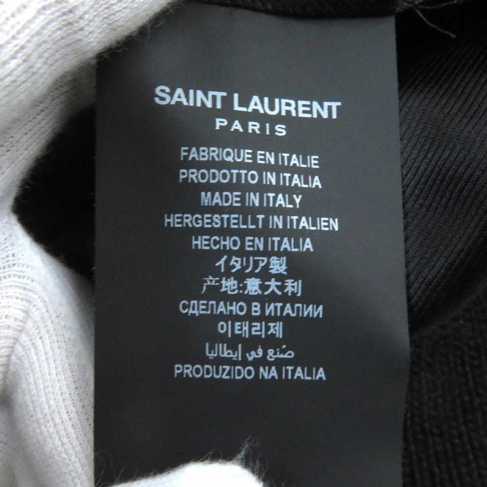 SAINT LAURENT PARIS Bomber jacket 632477 Rayon Bl… - image 7