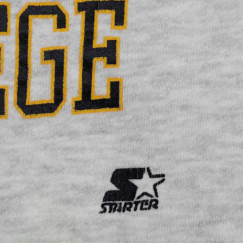 Starter Vintage Monroe College Sweatshirt Large 2… - image 12