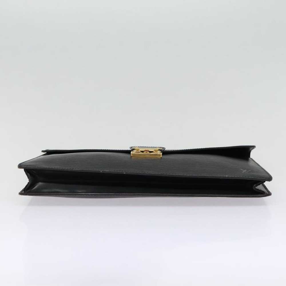 Louis Vuitton Senateur Black Leather Briefcase Ba… - image 3