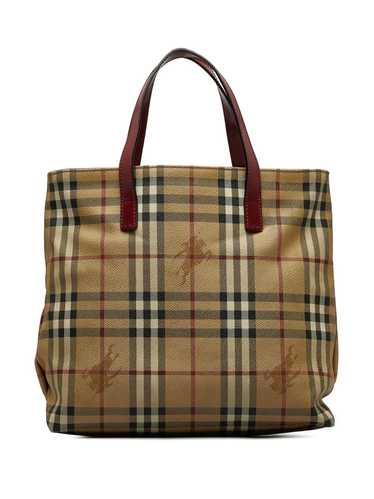 Burberry Pre-Owned 2000-2017 Haymarket Check tote 