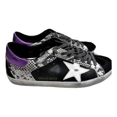 Golden Goose Superstar leather low trainers