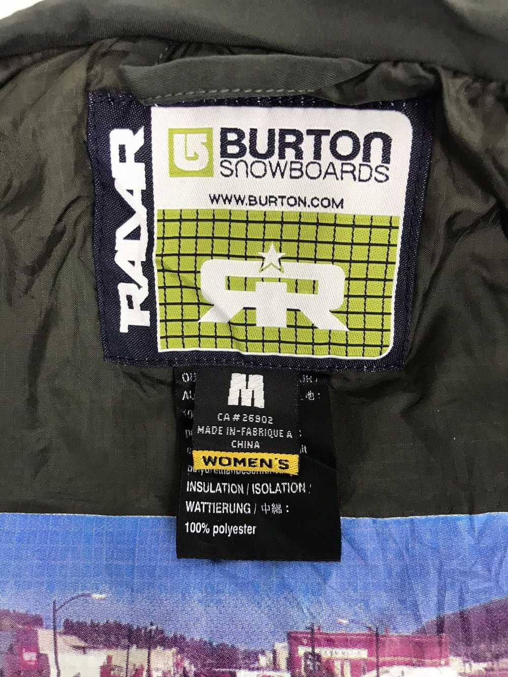 Bomber Jacket × Burton × Winter Session Vintage B… - image 3