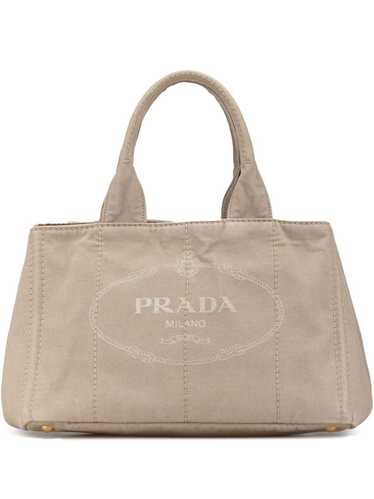 Prada Pre-Owned 2013 Denim Canapa Logo tote bag - 