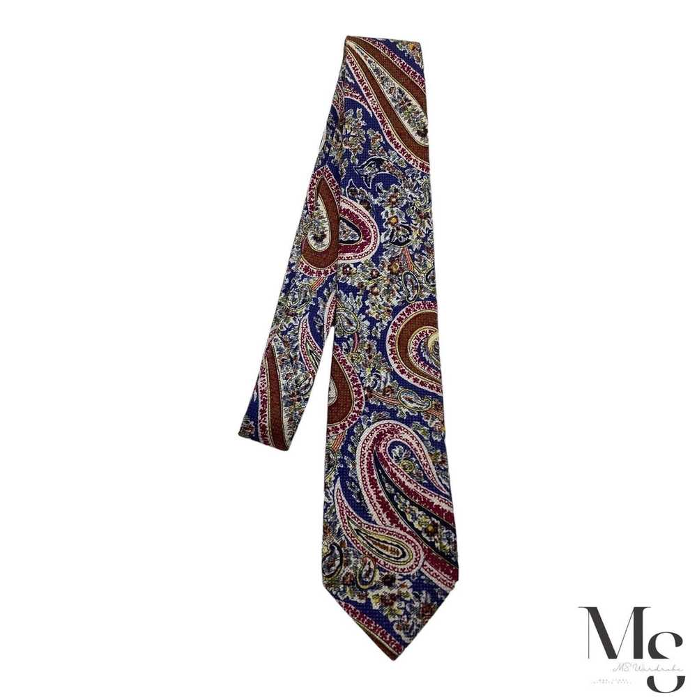 Charles Tyrwhitt CHARLES TYRWHITT XL Blue Paisley… - image 6