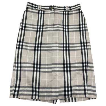 Burberry Wool mid-length skirt - image 1