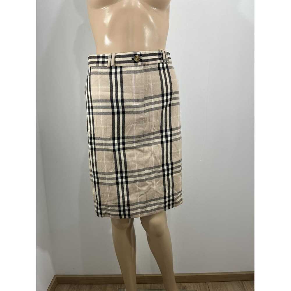 Burberry Wool mid-length skirt - image 7