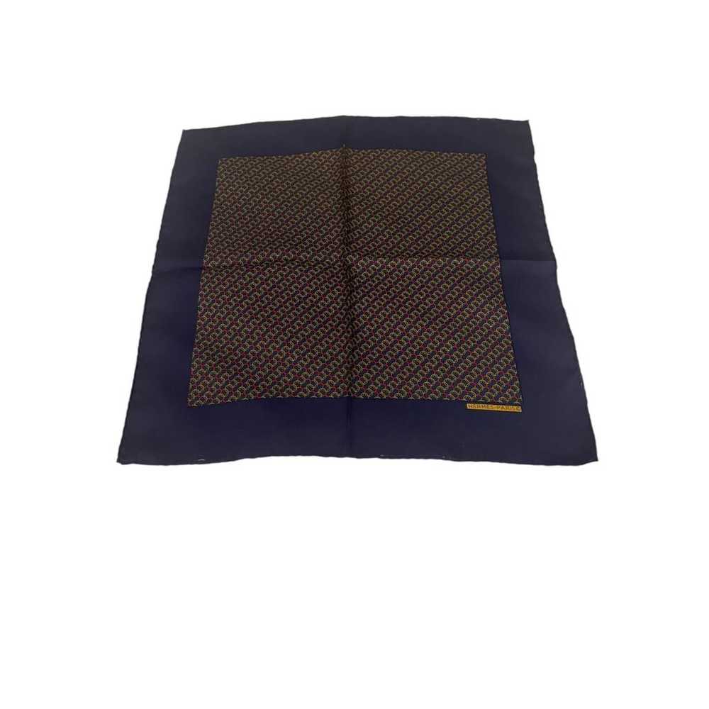 Hermès Pochette silk scarf & pocket square - image 5